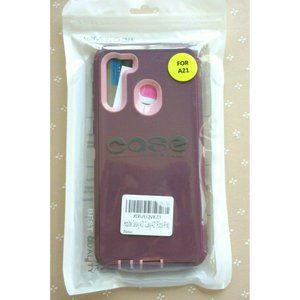 Hapitek Galaxy A21 Jelly Case For Samsung Heavy Du